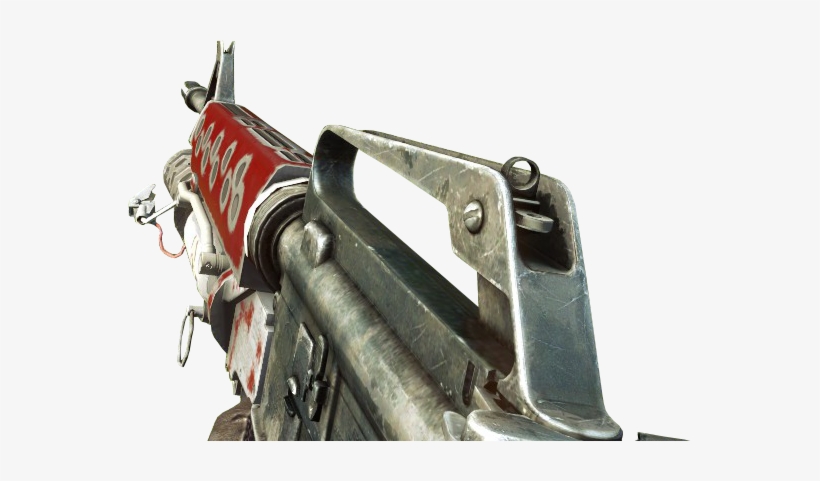 M16 Flamethrower Equipped Bo - Black Ops Flamethrower, transparent png download