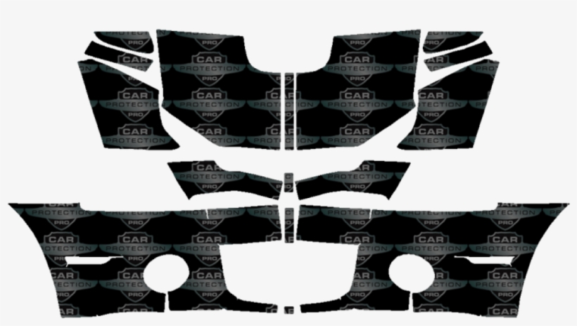 2013-2014 Ford Mustang Shelby Gt500 3m Clear Bra Deluxe - Brassiere, transparent png download