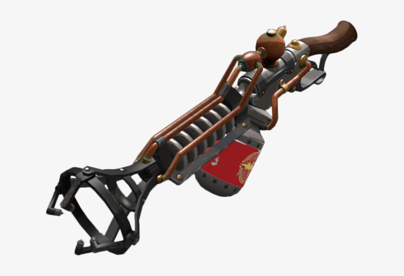 View Samegoogleiqdbsaucenao Red Phlogistinator , - Tf2 Pyro Weapon, transparent png download