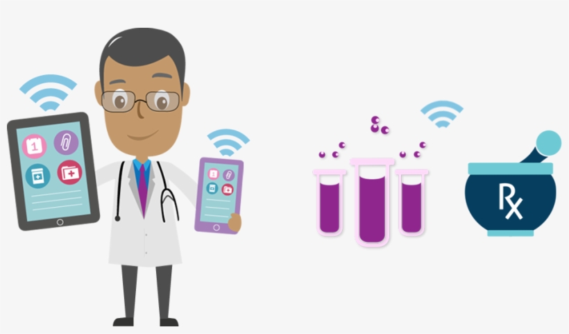 Erx-illustration - Electronic Prescribing, transparent png download