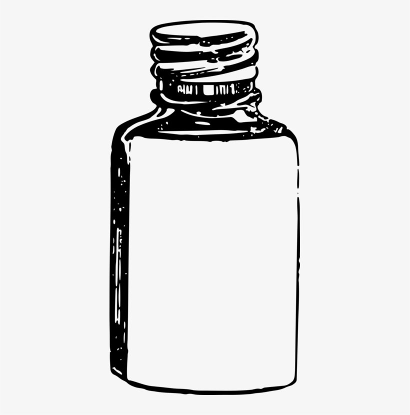 Pharmaceutical Drug Tablet Medical Prescription Bottle - Old Medicine Bottle Clipart, transparent png download