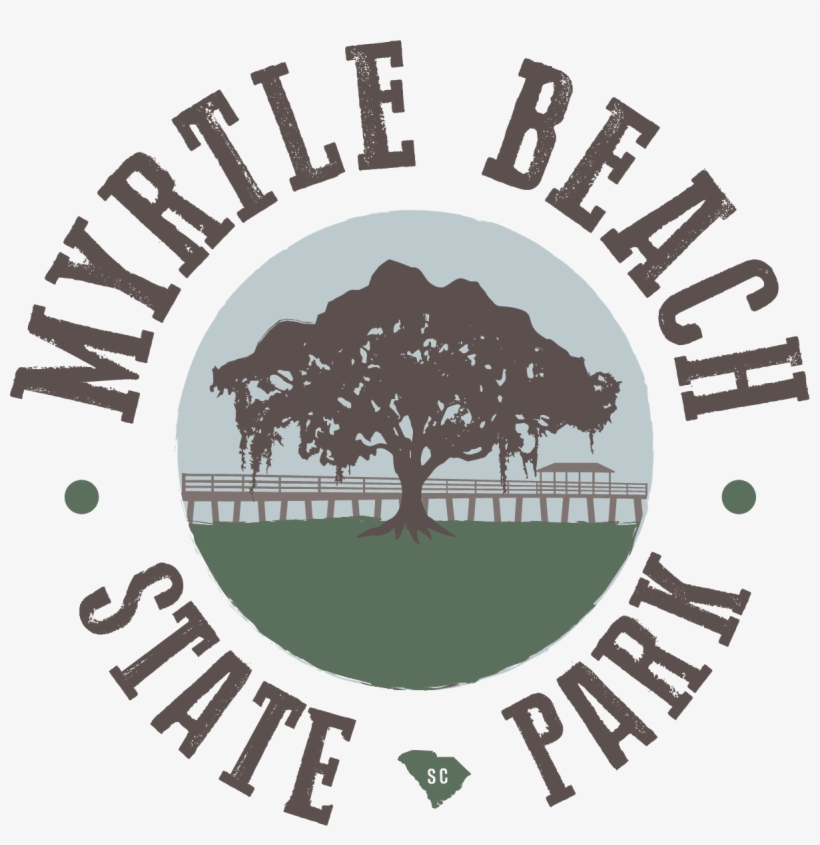Park Logo - Myrtle Beach State Park Sticker, transparent png download