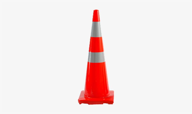 Traffic Cones Can Be Used In Many Ways To - Cone Safety With Reflective, transparent png download