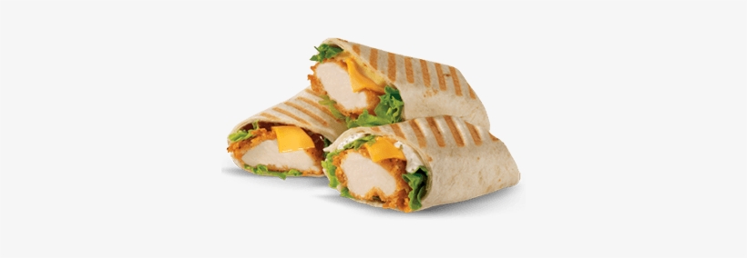 Chicken Tenders Wrap - Hardee's, transparent png download