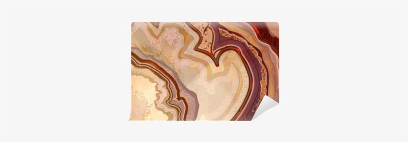 Cross Section Of Agate Crystal, Abstract Texture, Light - Background Maroon Marble, transparent png download