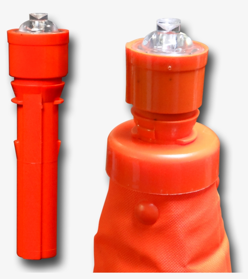 For Use With Collapsible Traffic Cones - Plastic, transparent png download