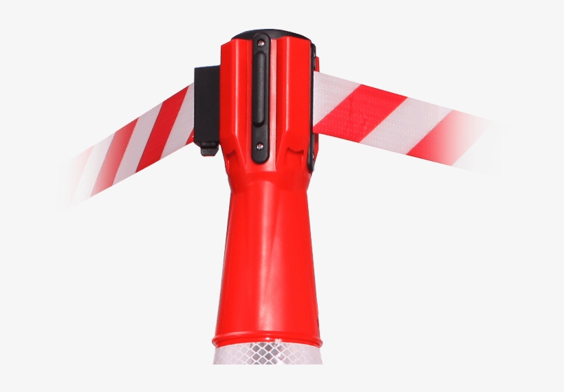 Conepro Is A Light, Portable Retracting Belt Unit That - Carmine, transparent png download