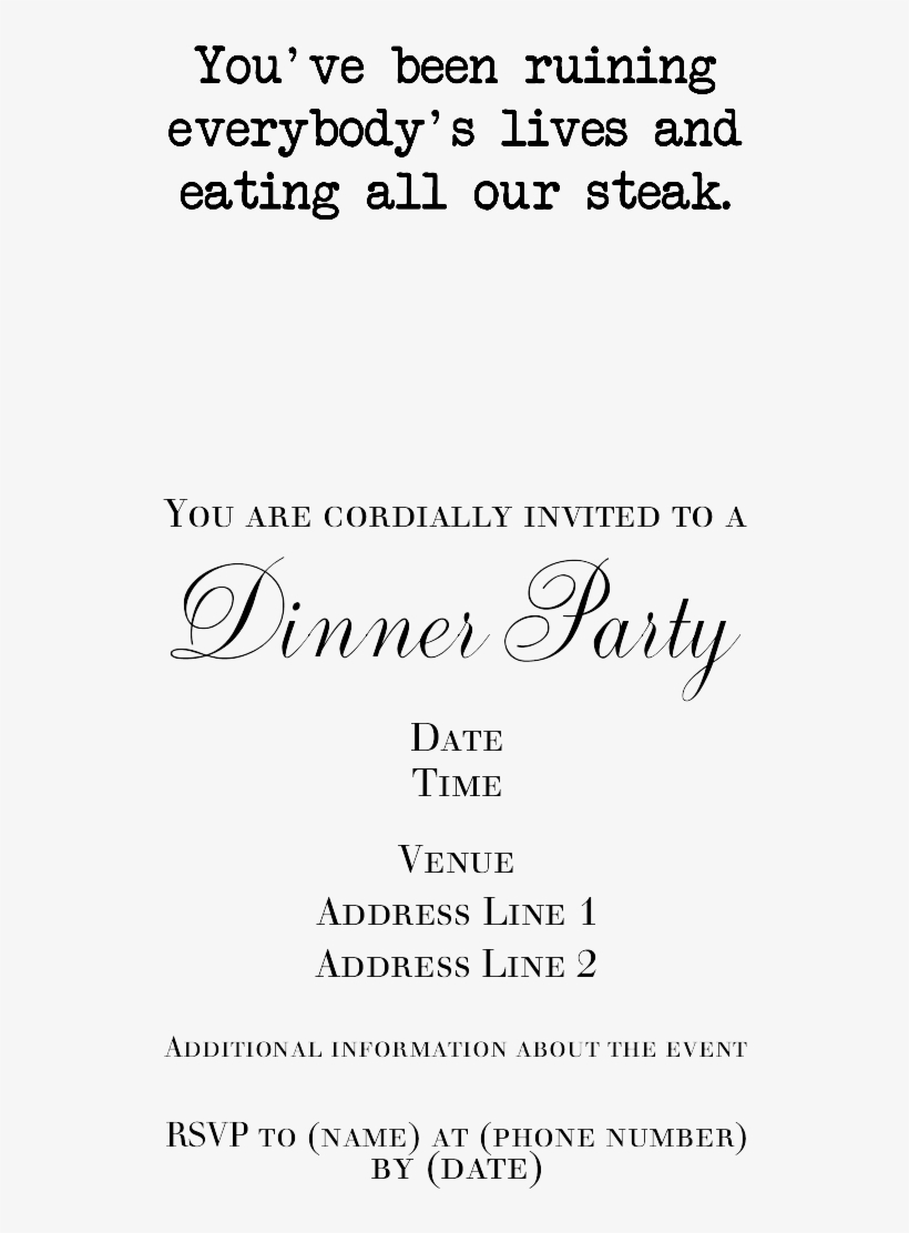 Ruining Lives 2 - Ruining Lives 2 (blk) - Napoleon Greeting Cards (p, transparent png download