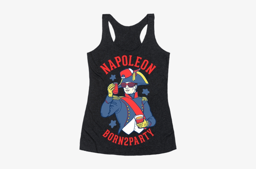 Napoleon Born2party Racerback Tank Top - Training To Be A Magical Girl, transparent png download