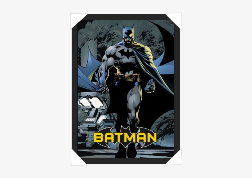 #415 - Batman Comic Poster, transparent png download