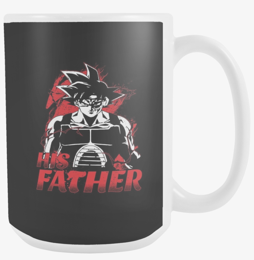 Super Saiyan Bardock Dad 15oz Coffee Mug - Dragon Ball Z: Bardock – The Father Of Goku, transparent png download