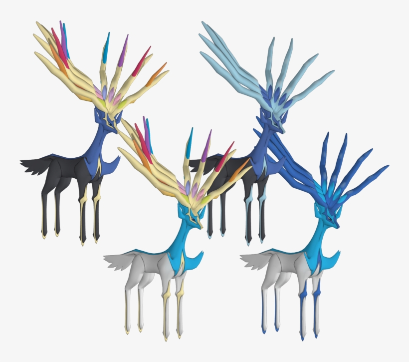 Download Zip Archive - Pokemon Xerneas, transparent png download