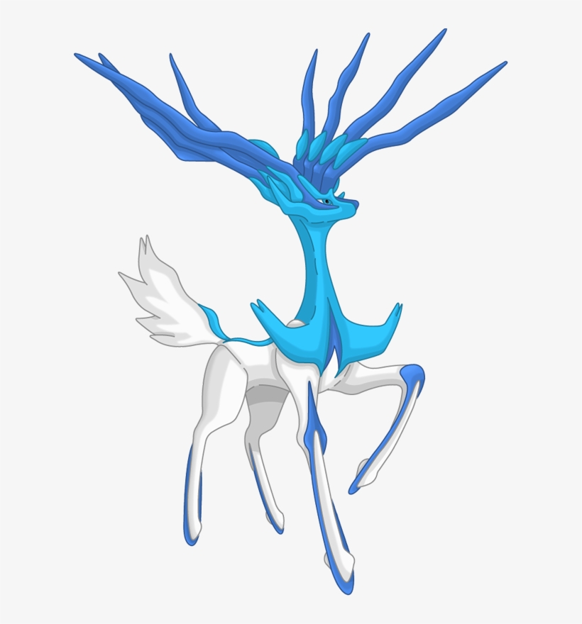 Pokemon Shiny Xerneas Neutral Is A Fictional Character - Pokemon Shiny Xerneas, transparent png download