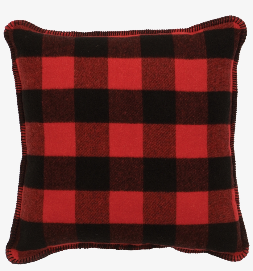 Buffalo Plaid Pillow - Wooded River Buffalo Premier Plaid Throw Pillow, transparent png download