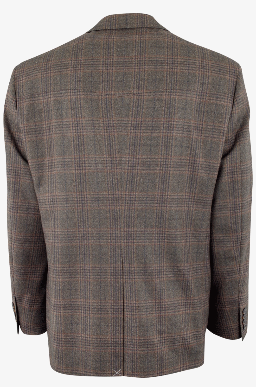 Brown Wool Plaid Western Sport Coat - Sport Coat, transparent png download