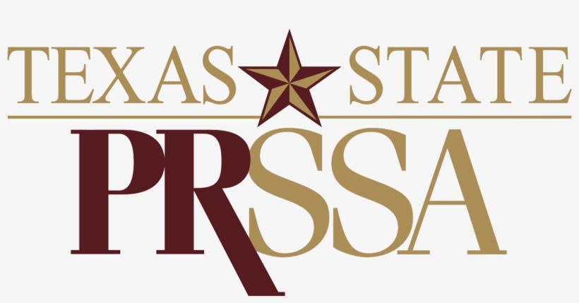 Txst Public Relations Student Society Of America - Texas State University Clipart, transparent png download