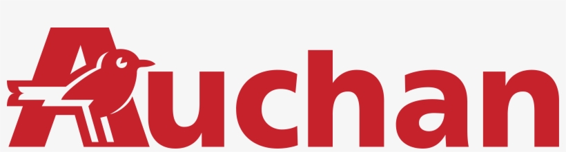 Auchan Logo Black, transparent png download