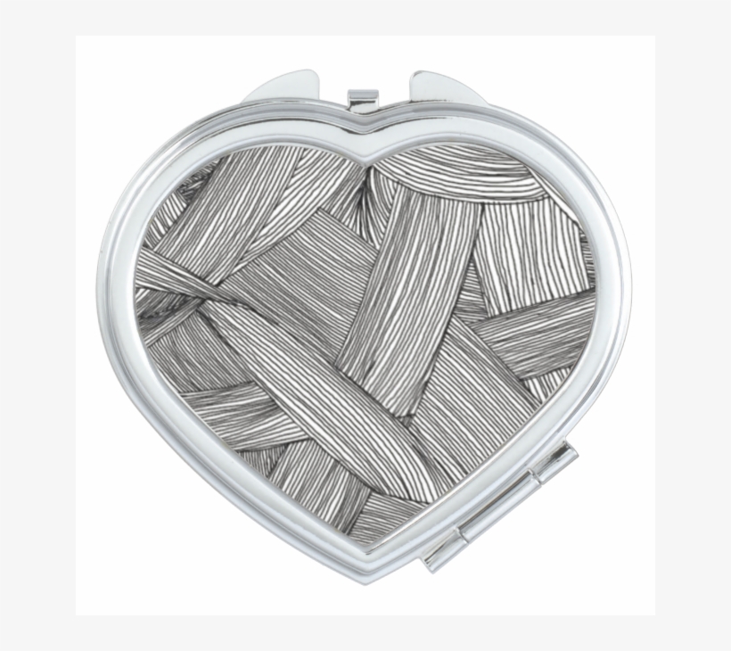 Monochrome Yarn Mirror For Makeup - Cosmetics, transparent png download