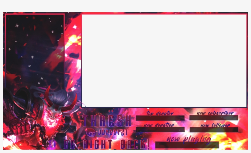 Thrësh Screens Brb No Cam - Portable Network Graphics, transparent png download