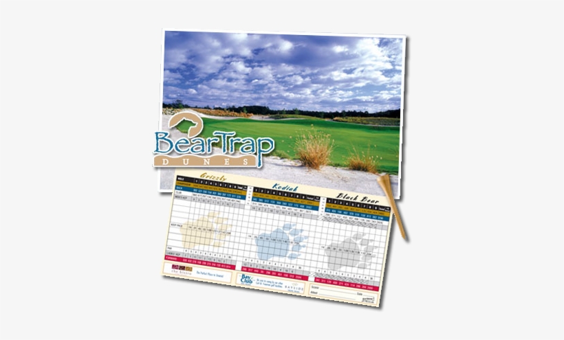 Score Card - Bear Trap Dunes, transparent png download