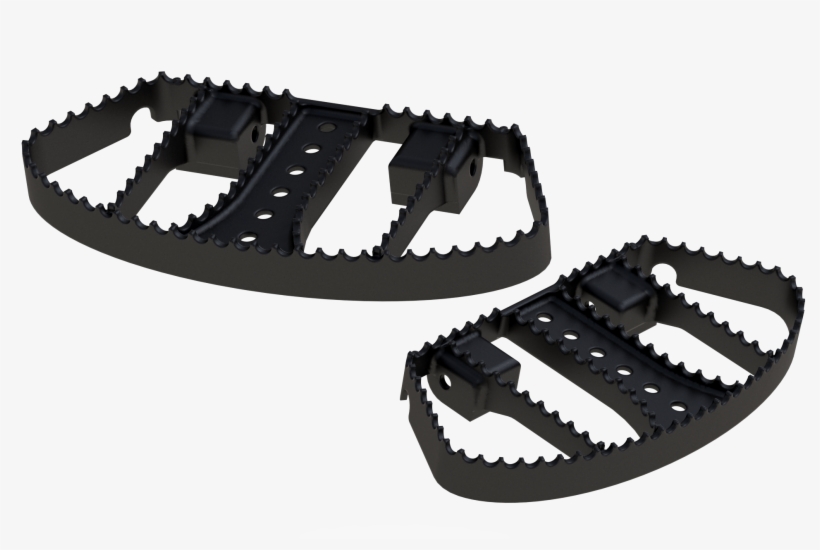 Mx Floorboards - Burly Brand Mx Style Floor Boards, transparent png download