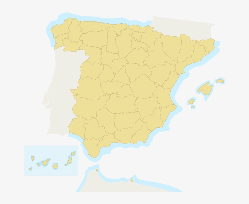 Mapa De Estaciones De Esquí - Mapa De España Meteorologico, transparent png download