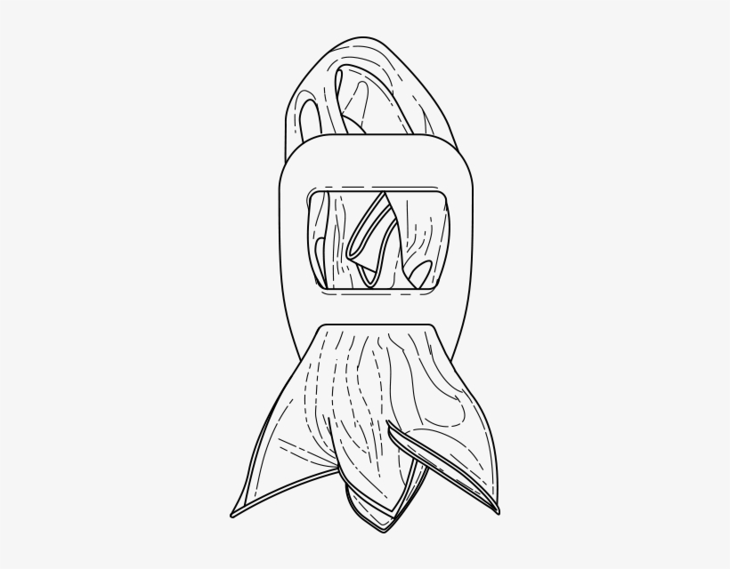 Weave It Through - Line Art, transparent png download