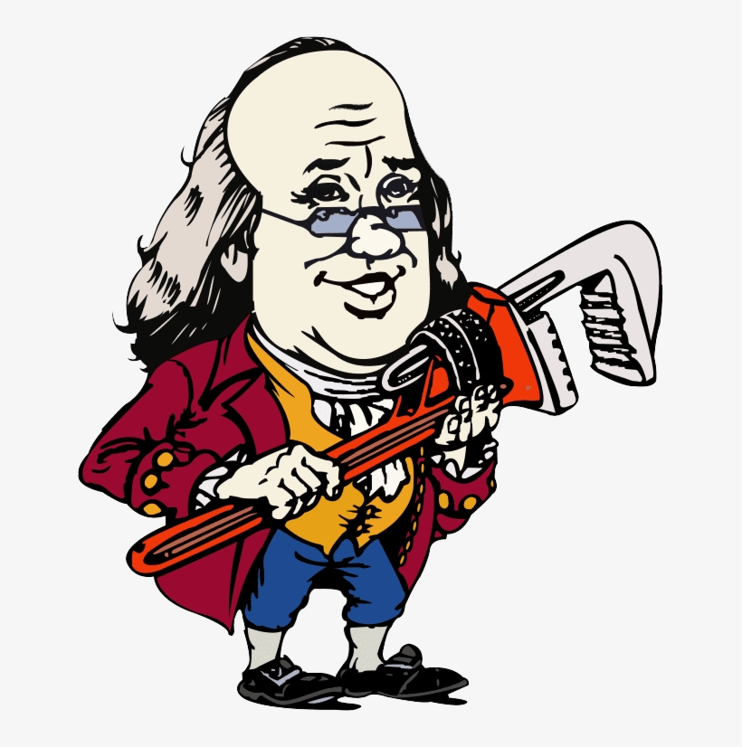 Ben Franklin - Benjamin Franklin Plumbing, transparent png download