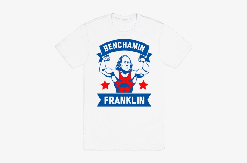 Benchamin Franklin Mens T-shirt - Ben Franklin Shirts, transparent png download