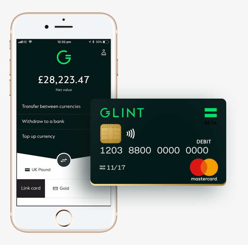 Fintech Startup Glint De Cloaks To Offer A Multi Currency - Glint Mastercard, transparent png download