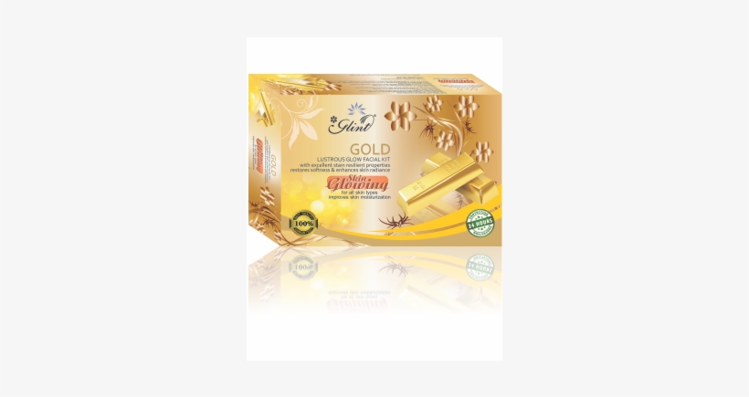 Glint Gold Facial Kit - Illustration, transparent png download