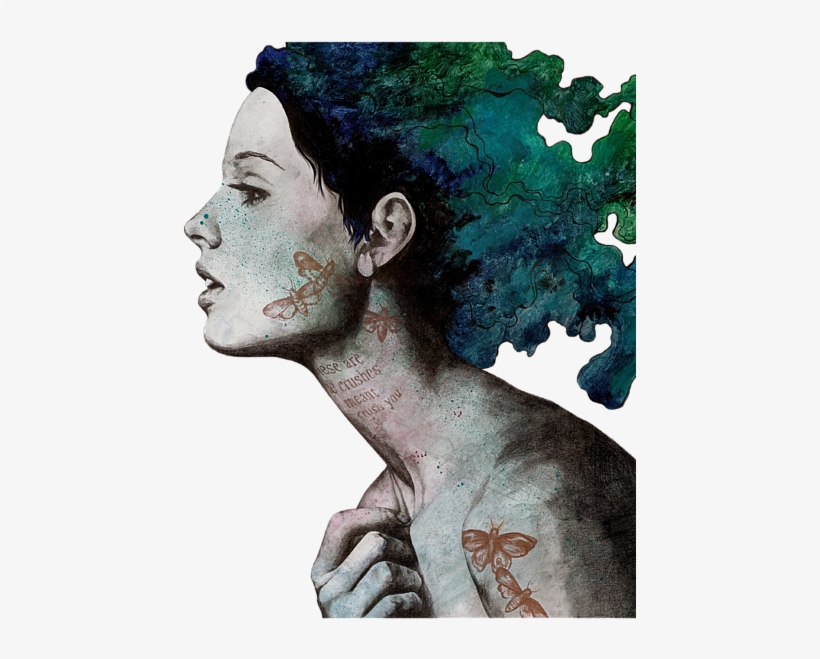 Click And Drag To Re-position The Image, If Desired - Drawing, transparent png download