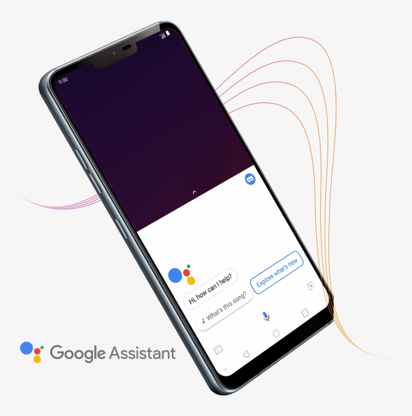 Lg Telefono 3 - Lg G7 Thinq Google Assustant, transparent png download