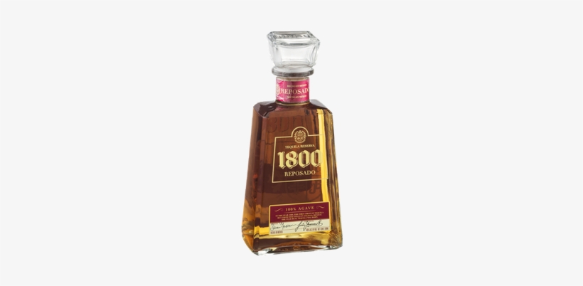 Tequila 1800 Reposado 750ml - 1800 Reserva Reposado Tequila - 750 Ml Bottle, transparent png download