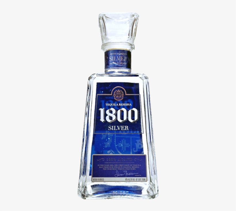 1800 Tequila - 1800 Tequila Silver Png, transparent png download