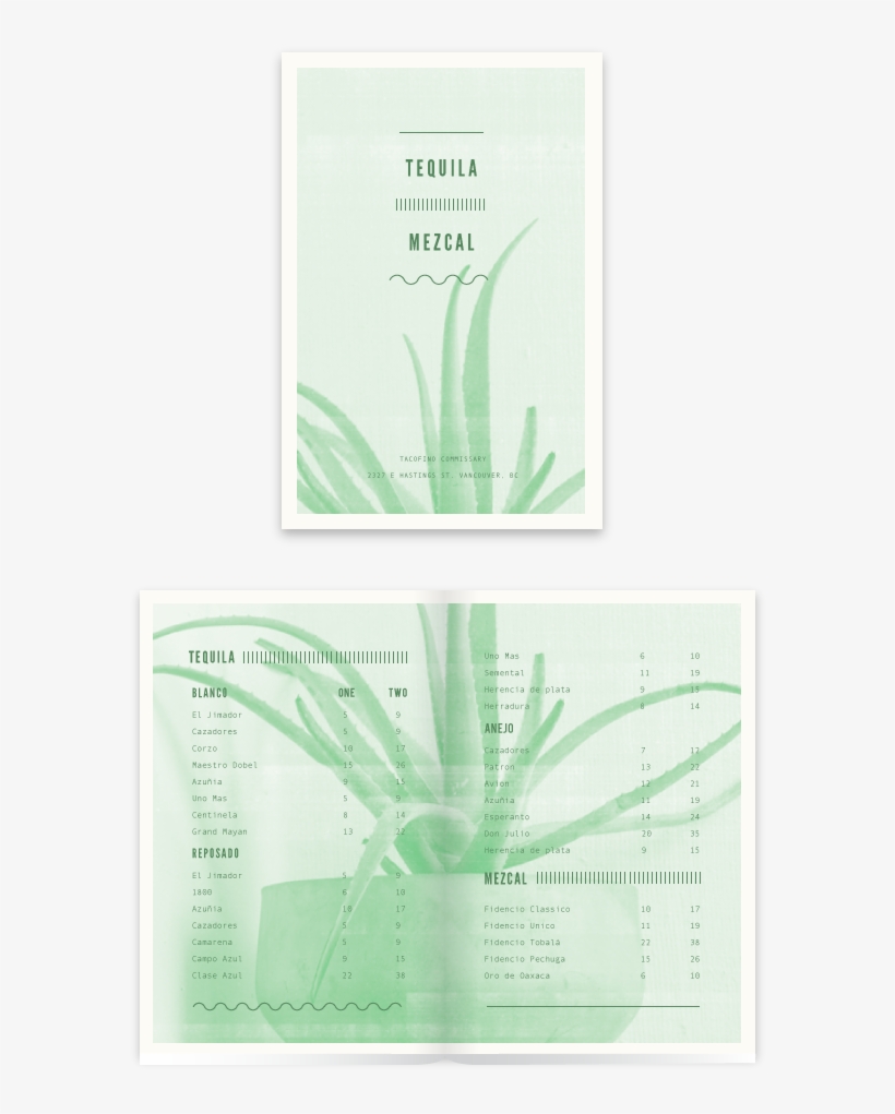 Tequilamenu1 - Agave, transparent png download