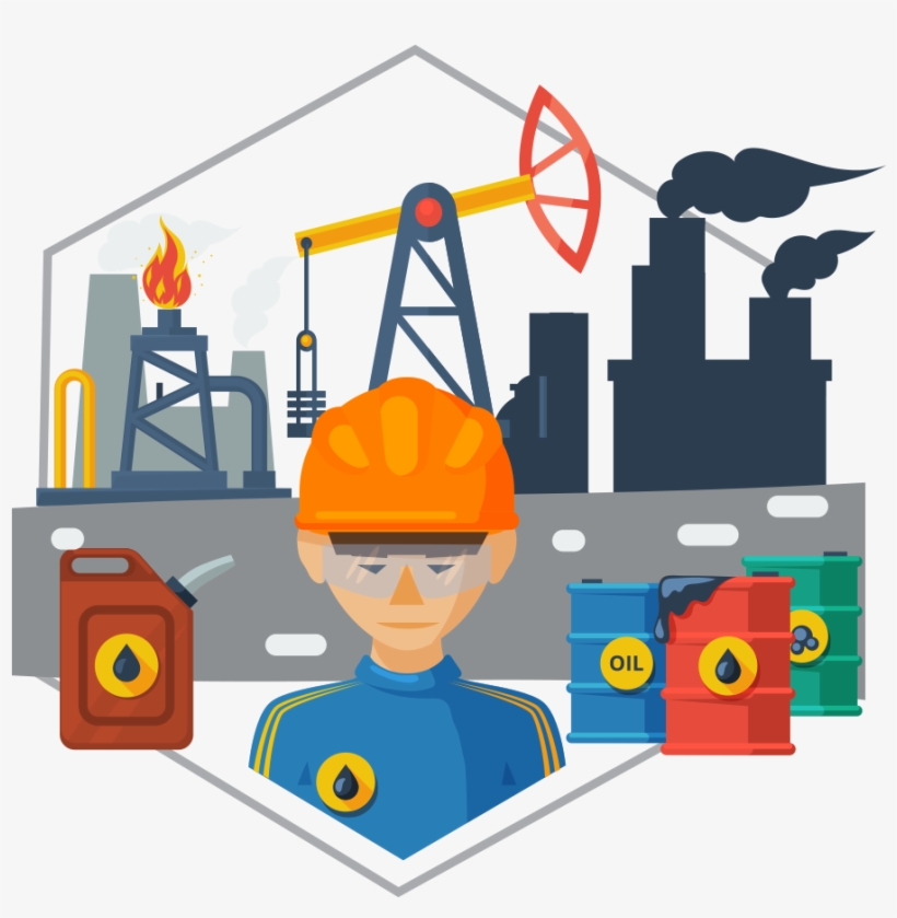 Oil & Gas - Petroleum Engineering Clipart, transparent png download