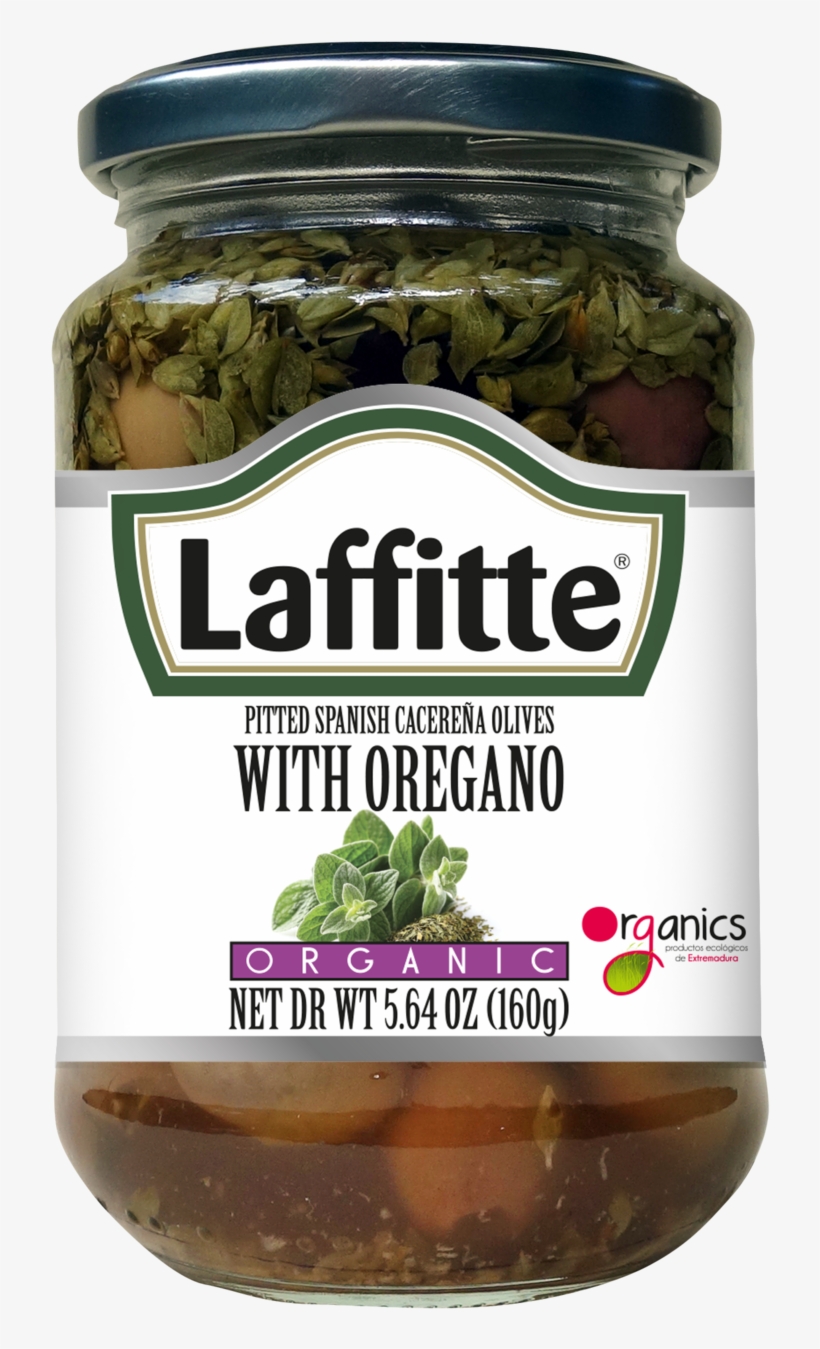 Organic Pitted Natural Olives With Oregano Infused, transparent png download
