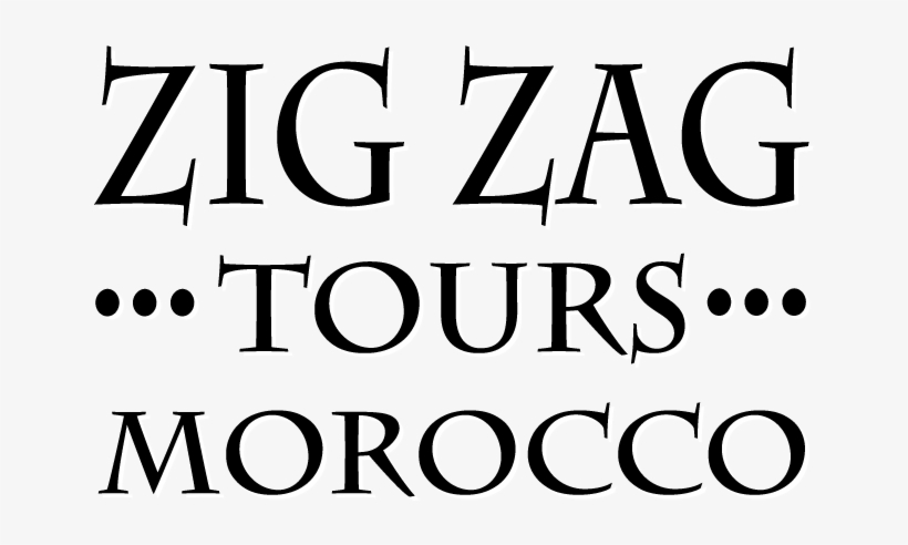 Zig Zag Tours Morocco Logo - Poster, transparent png download