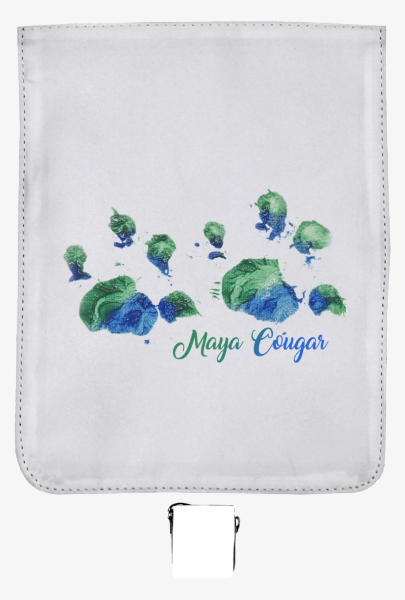 Maya Cougar Paw Print Sb200 Small Shoulder Bag - Earth, transparent png download