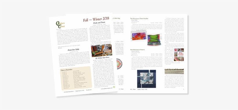 Fall Winter 2018 Newsletter - Newsletter, transparent png download