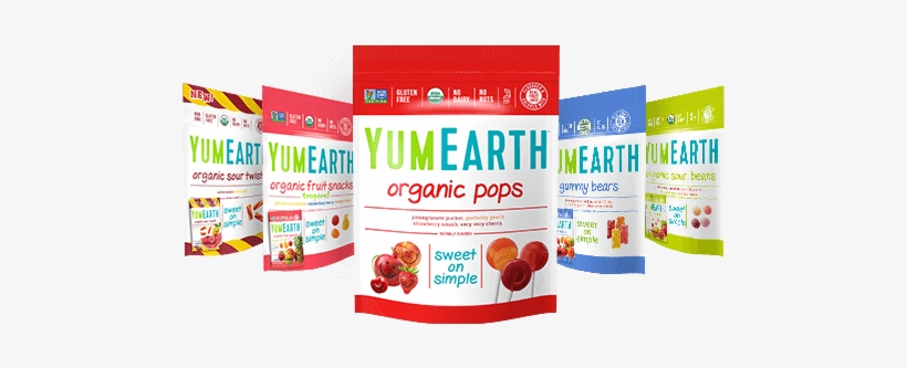 Not A Wholesaler - Yum Earth - Organic Gluten-free Pops - 20 Lollipops, transparent png download