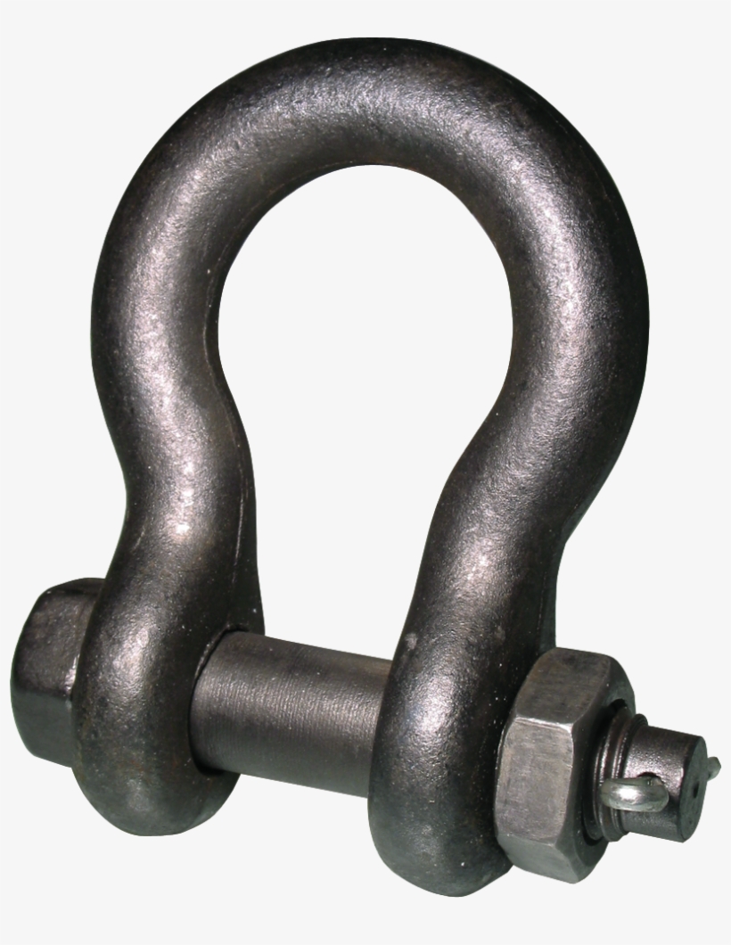 High Strength Forged Alloy Steel Anchor Shackle, Available, transparent png download