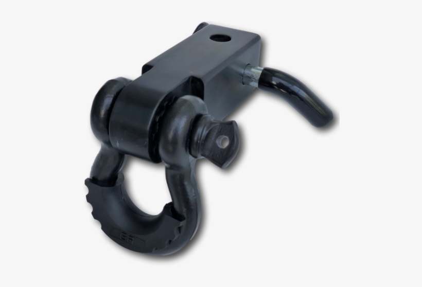 Heavy Duty Aluminum Shackle Hitch Receiver 2” With - Shackle, transparent png download