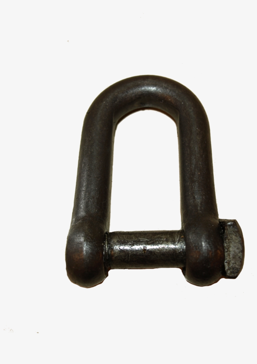 Trawl D Shackle Black Iron - Iron, transparent png download