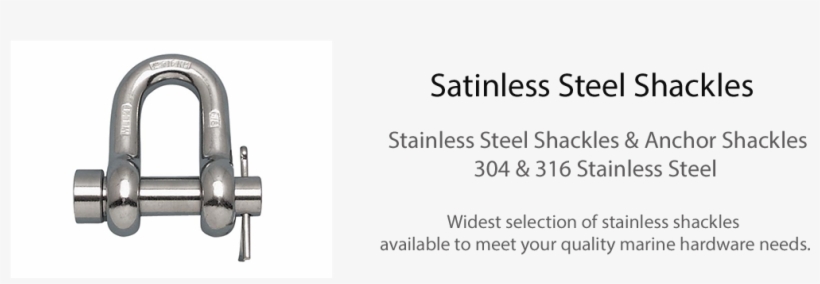 Suncor Shackle Round Pin Chain Stainless Steel T316, transparent png download