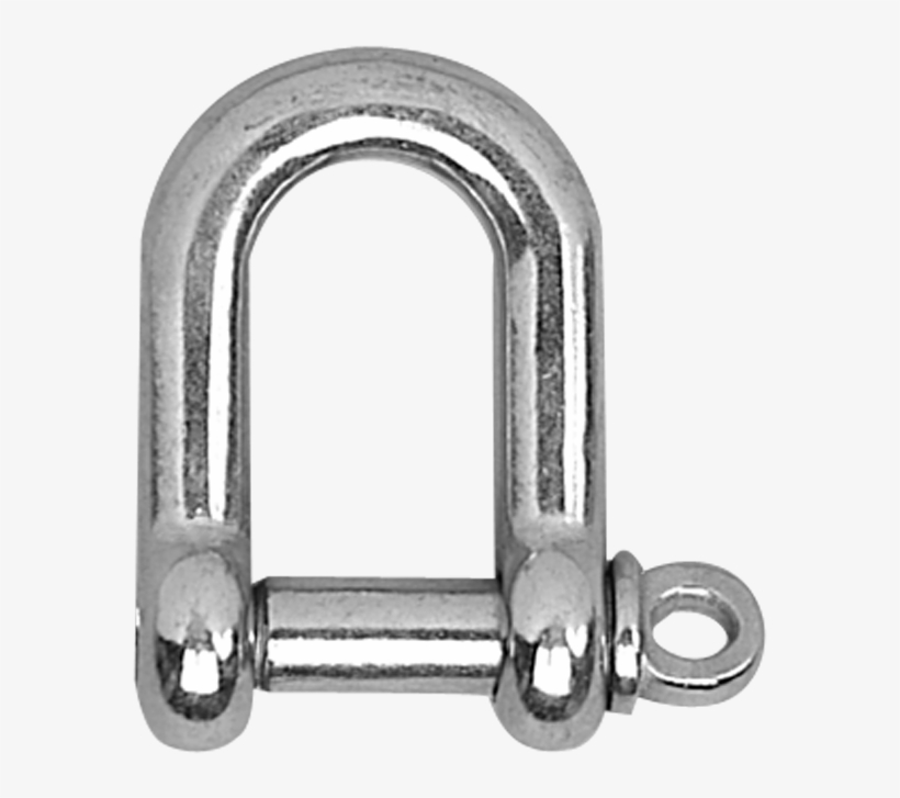 Stainless Steel D - Suncor S0115-0008 Straight D Shackle 5/16'' By Suncor, transparent png download