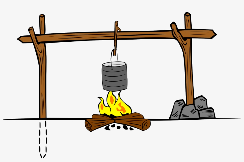 Open - Camp Cooking Clipart, transparent png download