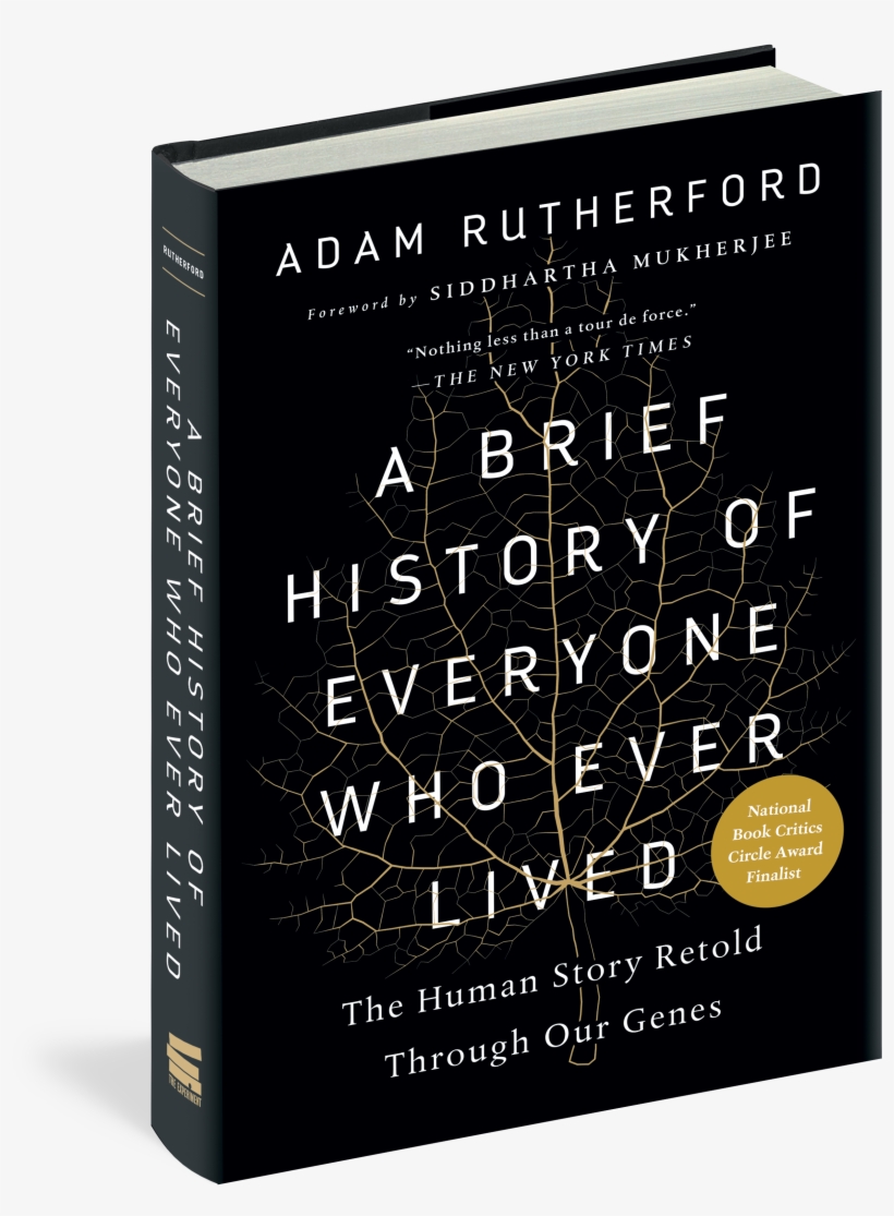 A Brief History Of Everyone Who Ever Lived - Brief History Of Everyone Who Ever Lived By Adam Rutherford, transparent png download