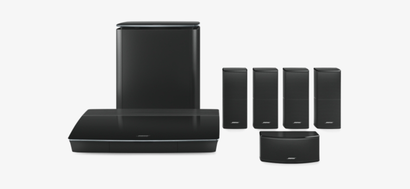 Home Theater System Png Pic - Bose Lifestyle 600 Home Entertainment System Black, transparent png download